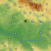 Nearby Forecast Locations - Jiczyn - mapa