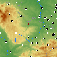 Nearby Forecast Locations - Opawa - mapa