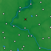 Nearby Forecast Locations - Chełmża - mapa