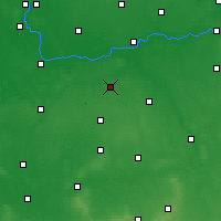Nearby Forecast Locations - Jarocin - mapa