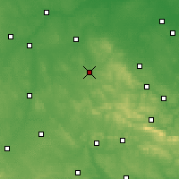 Nearby Forecast Locations - Końskie - mapa