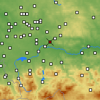 Nearby Forecast Locations - Libiąż - mapa