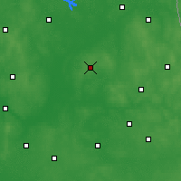 Nearby Forecast Locations - Mońki - mapa