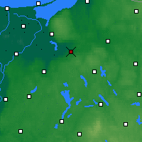 Nearby Forecast Locations - Pasłęk - mapa