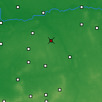 Nearby Forecast Locations - Pleszew - mapa