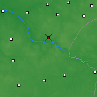 Nearby Forecast Locations - Siemiatycze - mapa