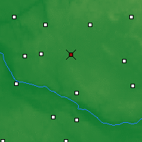 Nearby Forecast Locations - Sierpc - mapa