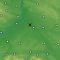 Nearby Forecast Locations - Stalowa Wola - mapa