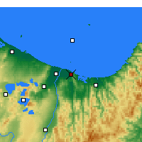 Nearby Forecast Locations - Whakatane - mapa