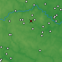 Nearby Forecast Locations - Wnukowo - mapa