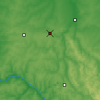 Nearby Forecast Locations - Anżero-Sudżensk - mapa