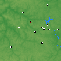 Nearby Forecast Locations - Bołochowo - mapa