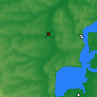 Nearby Forecast Locations - Buinsk - mapa