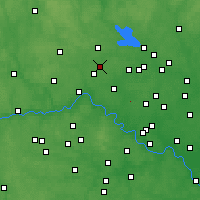 Nearby Forecast Locations - Dołgoprudnyj - mapa