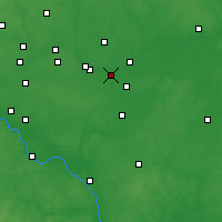 Nearby Forecast Locations - Driezna - mapa