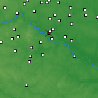 Nearby Forecast Locations - Dzierżynskij - mapa