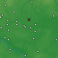 Nearby Forecast Locations - Elektrogorsk - mapa