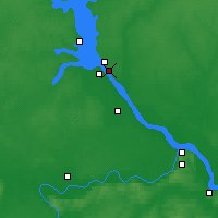 Nearby Forecast Locations - Gorodiec - mapa