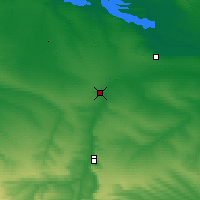 Nearby Forecast Locations - Ipatowo - mapa