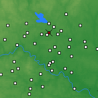 Nearby Forecast Locations - Jubilejnyj - mapa