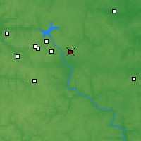Nearby Forecast Locations - Kimowsk - mapa