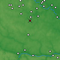 Nearby Forecast Locations - Klimowsk - mapa