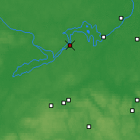Nearby Forecast Locations - Konakowo - mapa
