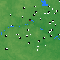 Nearby Forecast Locations - Krasnogorsk - mapa