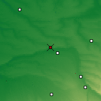 Nearby Forecast Locations - Kropotkin - mapa