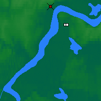Nearby Forecast Locations - Łabytnangi - mapa