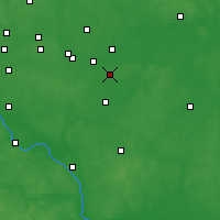 Nearby Forecast Locations - Likino-Dulowo - mapa