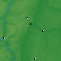 Nearby Forecast Locations - Lipieck - mapa
