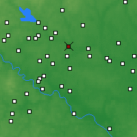 Nearby Forecast Locations - Łosino-Pietrowskij - mapa