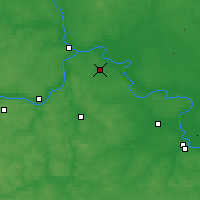 Nearby Forecast Locations - Łuchowicy - mapa