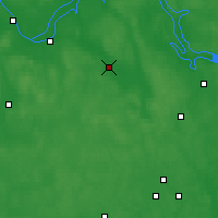Nearby Forecast Locations - Nieriechta - mapa