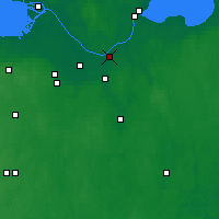 Nearby Forecast Locations - Otradnoje - mapa