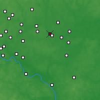 Nearby Forecast Locations - Pawłowskij Posad - mapa