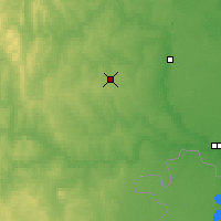 Nearby Forecast Locations - Płast - mapa