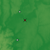 Nearby Forecast Locations - Poworino - mapa