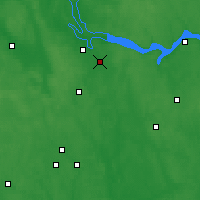Nearby Forecast Locations - Priwołżsk - mapa