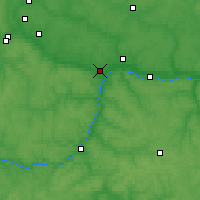 Nearby Forecast Locations - Protwino - mapa