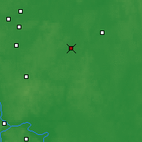 Nearby Forecast Locations - Szatura - mapa