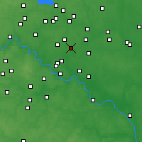 Nearby Forecast Locations - Żeleznodorożnyj - mapa