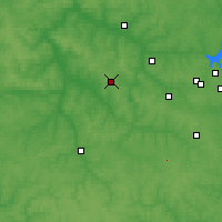 Nearby Forecast Locations - Szczokino - mapa