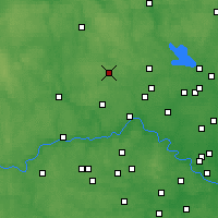 Nearby Forecast Locations - Zielenograd - mapa