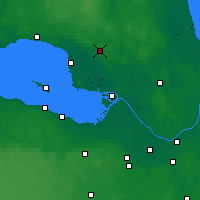 Nearby Forecast Locations - Siertołowo - mapa