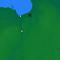 Nearby Forecast Locations - Siaśtroj - mapa