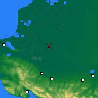 Nearby Forecast Locations - Sławiańsk nad Kubaniem - mapa