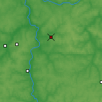 Nearby Forecast Locations - Suworow - mapa