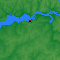Nearby Forecast Locations - Czistopol - mapa